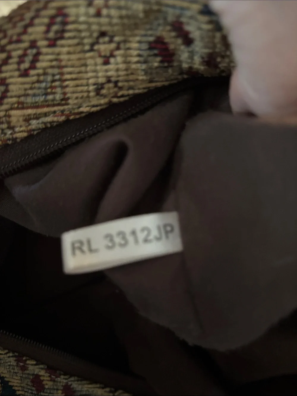 Relic Tapestry-Style sling bag
